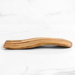 Handmade Olive Wood Salad Hands – 2-Piece Serving Set - Image 3