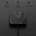 Handcrafted Wooden Wireless Charger - Image 3