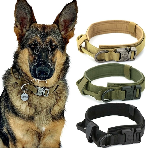 data-296.jpg Fast Shipping Durable Military Tactical Dog Collar - Image 1