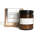 Ocean Breeze Scented Soy Wax Candle - Image 3