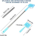 Baseboard Buddy Retractable Household Universal Cleaning Brush Mop - Image 2