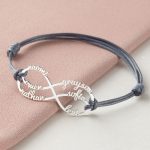 Mom Bracelet With Kids Names, Infinity Bracelet With Names,Mom Jewelry - Image 6