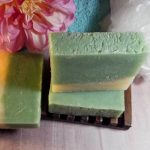 Cucumber and Melon Handmade Soap - Image 3