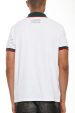 Italian Print Collared Polo Shirt - Image 3