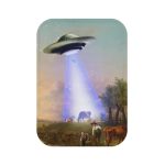 UFO Abducting Cow Bath Mat Home Accents - Image 2