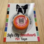 Wholesale pack of 50 QR Code Pet ID Tags with Free Pet Profile