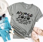 Nurse 2020 T-shirt - Image 2