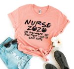 Nurse 2020 T-shirt - Image 5