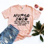 Nurse 2020 T-shirt - Image 6