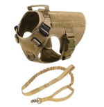Fast Shipping Military Dog Tactical Harness and Leash Set - Image 2