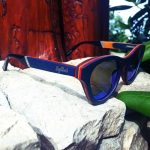 Beach Bound Skateboard Wood and Acetate Sunglasses, Polarized - Image 4
