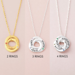 Mom Necklace With Kids Names Birthstones, Children Birthstone Jewelry - Image 5
