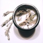 Lavender + White Sage Aromatherapy Scented Soy Wax Candle - Image 3
