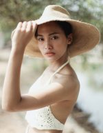 RIRI Jute Handwoven Straw Hat In Natural Beige - Image 4