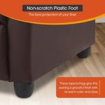 Recliner Chair for Living Room,Leather Single Sofa Furniture Home - Image 7