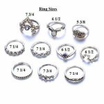 Vintage Stackable Ring Set - Image 3