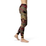 Womens Dragon Leggings - Image 2