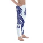 Mens Leggings - Dragon Leggings with Scales - Image 2