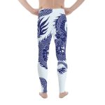 Mens Leggings - Dragon Leggings with Scales - Image 3