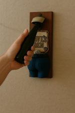 Curvy Jeans Wall Mounted Bottle Opener, Flirty, Fun Rustic Man Cave - Image 6