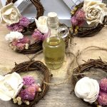 Mini Grapevine Wreath Ornaments with Dried Flowers, 3” - Image 5