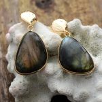 Labradorite Drop Earrings - Image 5