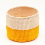 Set of African Sisal Handwoven Storage Baskets