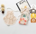 Baby Printed Pattern Belt Design Thin Apron In Summer - Image 2