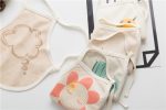 Baby Printed Pattern Belt Design Thin Apron In Summer - Image 3