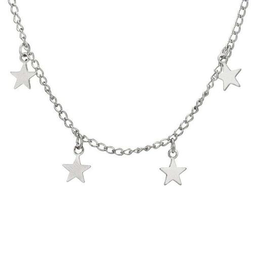 stargazer-necklace-chakrasactivated-silver-556648.jpg Dangling Star Necklace - Image 1
