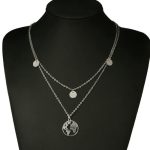 World Map Necklace - Image 3