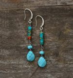 Turquoise Jasper Earrings - Image 6