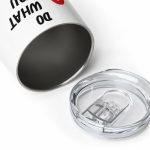 Do What You Love Wine Tumbler - Image 2