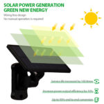 Solar Outdoor Lights 138 LED 3-Head Adjustable 360°Rotating Wide-Angle - Image 6