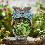 Solar Owl Led Light Outdoor Decorative Light Courtyard - Image 2