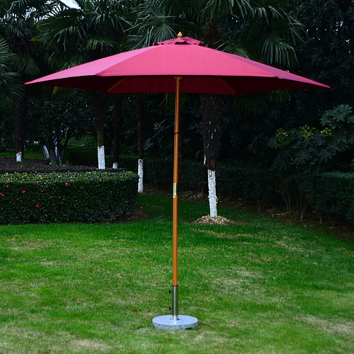 1_2_1.jpg Outsunny ?9' x 8'H Market Outdoor Patio Sun Umbrella Sunshade Garden - Image 1