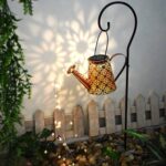 Solar Watering Can Lights Outdoor Decor Hanging Kettle Lantern Light - Image 2
