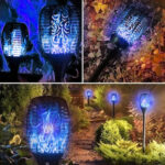 4 Pack Solar Lights Outdoor Solar 12 Led Torch Flickering Flame Lights - Image 21