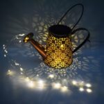 Solar Watering Can Lights Outdoor Decor Hanging Kettle Lantern Light - Image 3