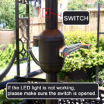 9' Solar LED Lighted Patio Umbrella with 8 Ribs/Tilt Adjustment and - Image 3