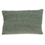 24inches x 5inches x 16inches Lodge Gray Pillow Cover With Poly Insert