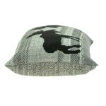 24inches x 5inches x 16inches Lodge Gray Pillow Cover With Poly Insert - Image 2
