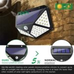 Split Type Solar 100COB Led Induction Wall Light Indoor Outdoor Garden - Image 9