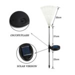 2PCS Solar Fireworks Lamps 90 LED Multi-Color Outdoor Christmas Lights - Image 17