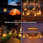 33 Led Outdoor Waterproof Solar Powered Small Torch Flame Lights - Image 5