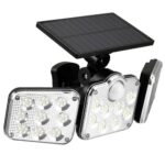 3 Adjustable Heads 270° Wide Angle Illumination Solar Lights Outdoor - Image 3
