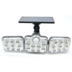 3 Adjustable Heads 270° Wide Angle Illumination Solar Lights Outdoor - Image 4