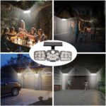 3 Adjustable Heads 270° Wide Angle Illumination Solar Lights Outdoor - Image 16