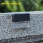 4 Pack Outdoor Deck Lights Solar Color Changing Path Garden Patio - Image 4