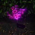 Outdoor Waterproof Solar Phalaenopsis Lamp Garden Decorative Lights - Image 7